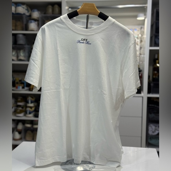 Off-White Other - Off-White Puerto Rico Exclusive Men's White T-Shirt XL